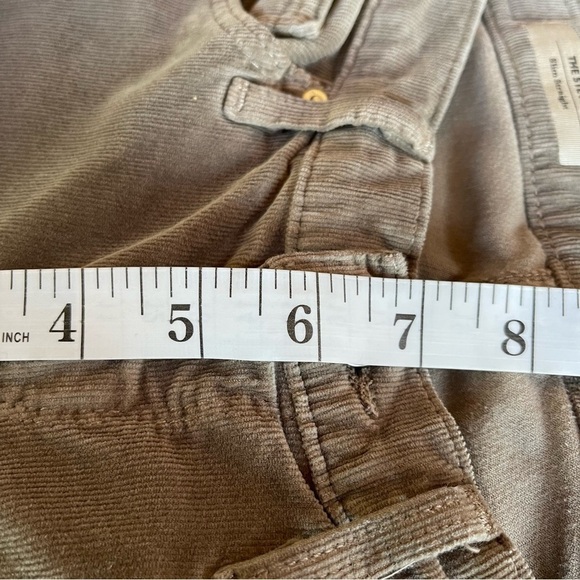 Anthropologie AG The Stevie Ankle Corduroy Jeans Size 25 R Grey Slim Straight - Picture 10 of 11